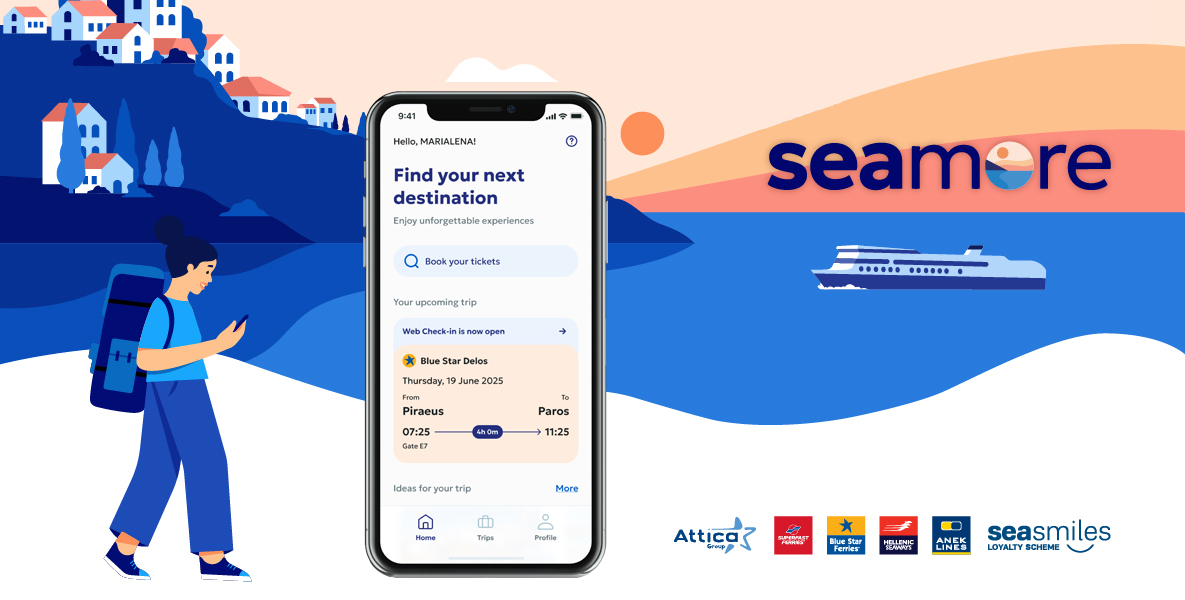 Attica Group elevates passenger travel experience through “seamore” mobile app