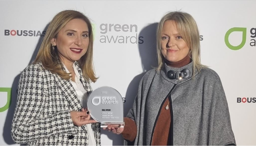 Αργυρή Διάκριση για την Attica Group στα Green Awards 2022
