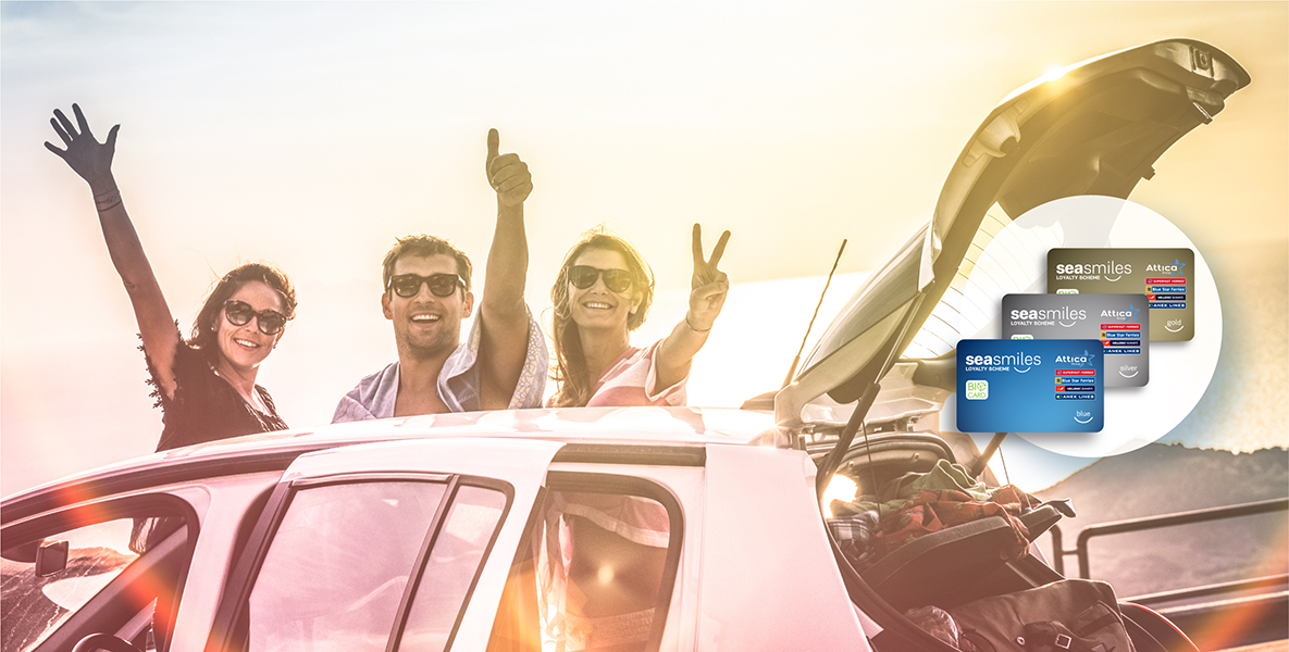 Up to 30% discount on passengers & cars, for Seasmiles Members!